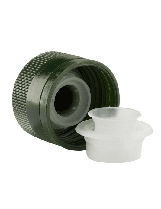 Ez a műanyag kiöntőfej tökéletes társ a Soulevi kézzel festett (500 ml-es) olívás üvegekhez.