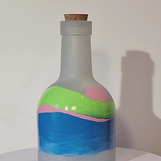 Kék csend - olajtartó 360°-os bemutatója - Mediterrán fények kollekció