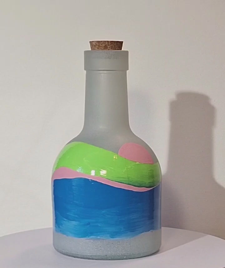 Kék csend - olajtartó 360°-os bemutatója - Mediterrán fények kollekció